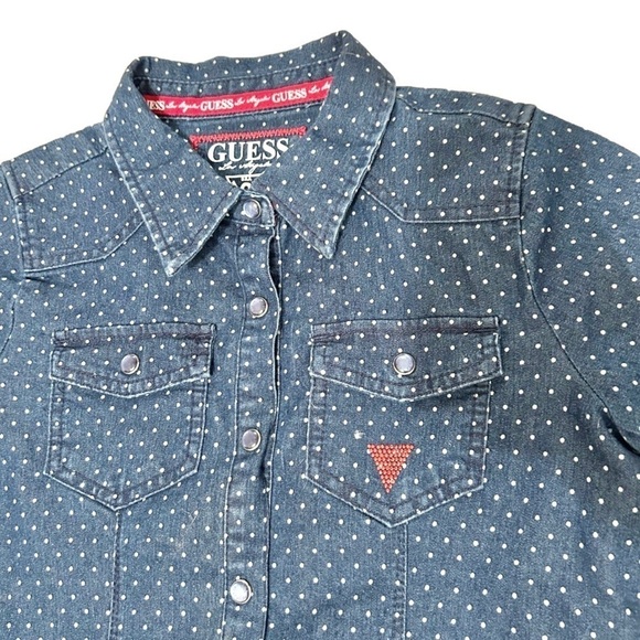 Guess Denim Mini Dress - Picture 4 of 4